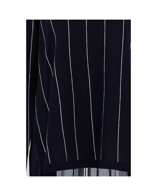 Pull Pull En Coton Sandro en coloris Blue
