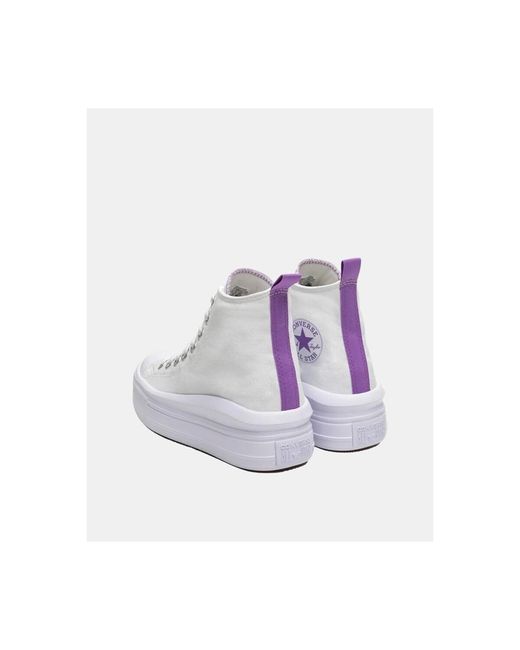 Converse Hoge Sneakers A03667C Chuck Taylor All Star Move in het White