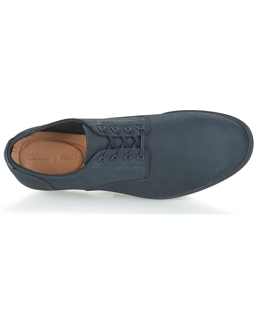 clarks blue casual shoes