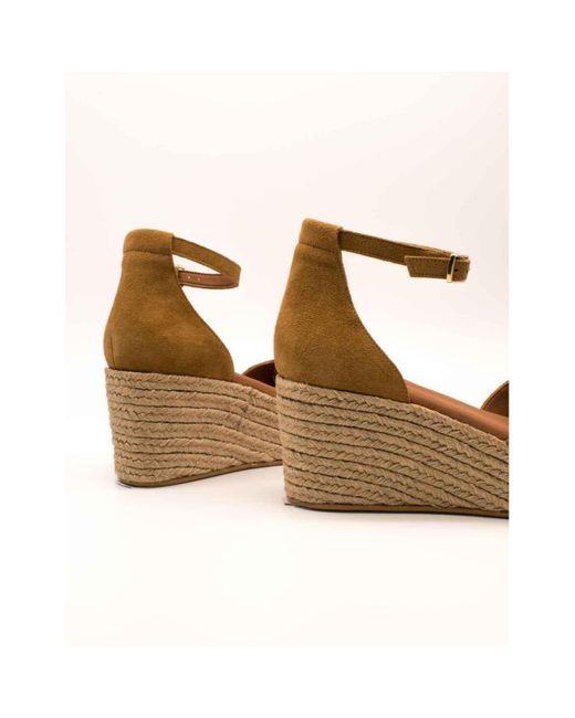 Espadrilles POPA en coloris Metallic