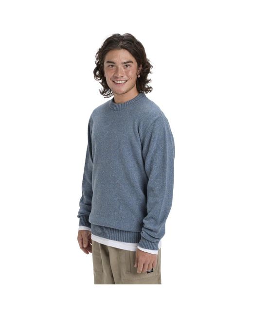 Pull Slow Song Neppy Quiksilver pour homme en coloris Blue