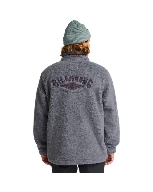 Polaire Boundary Tombstone Billabong pour homme en coloris Gray