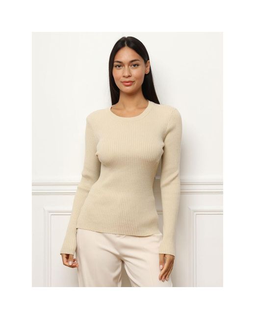 Pull Pulls pour - Beige La Modeuse en coloris Natural
