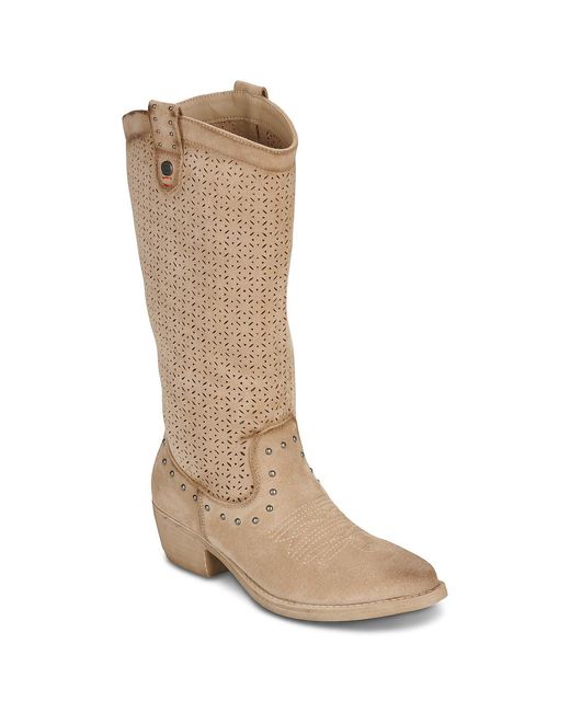 Refresh Brown Stiefel Mit Absatz 175292