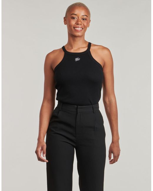 Blouses AUTOGRAPH TANK Karl Lagerfeld en coloris Black