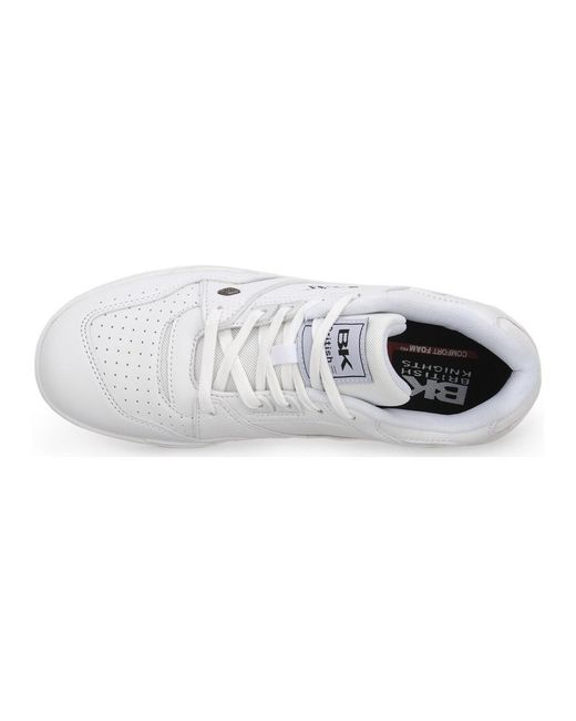 Baskets Vendon British Knights en coloris White