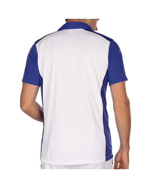Polo Polo de sport zippé BICOLORE Shilton pour homme en coloris Blue