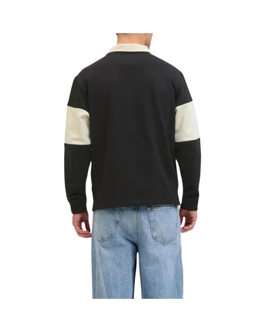 Jack & Jones Polo Shirt Korte Mouw in het Black voor heren