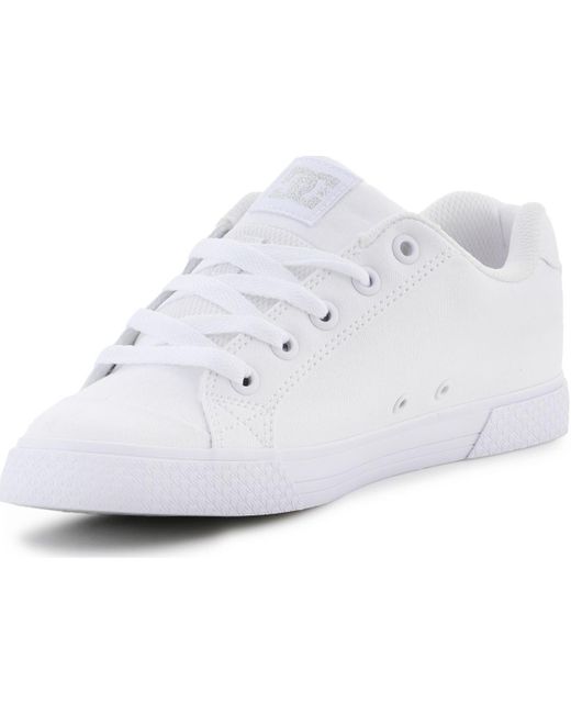 Baskets basses Chelsea Tx ADJS300307-WS4 DC Shoes en coloris White
