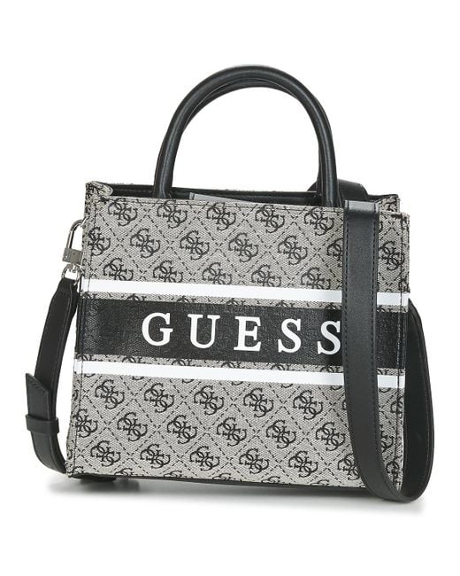 Sac à main MONIQUE MINI Guess en coloris Noir | Lyst