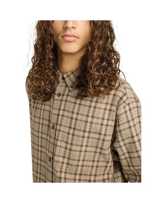 Chemise Button Down Regular Flannel Element pour homme en coloris Brown