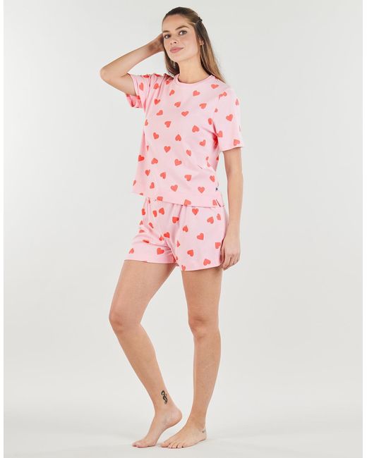 Petit Bateau Pyjama-Sets Pyjacourt in het Pink