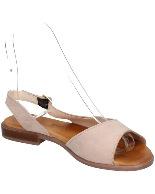 Sandales plates Talea en coloris Pink