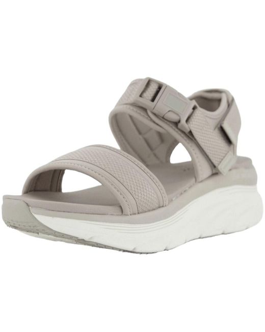 Skechers Sandalen in het Metallic