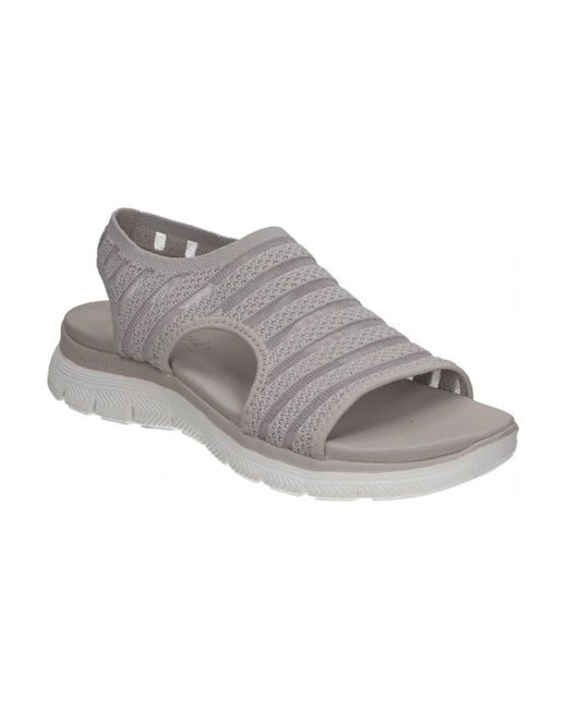 Sandales 119479-STN Skechers en coloris Gray