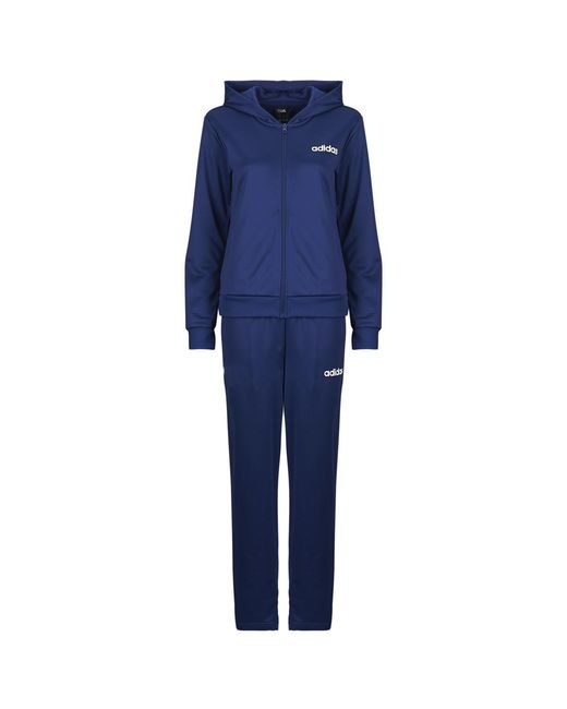 Adidas Trainingspak Essentials Linear Track Suit in het Blue