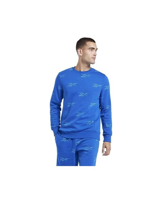 Reebok Sweater Ib8449 in het Blue voor heren