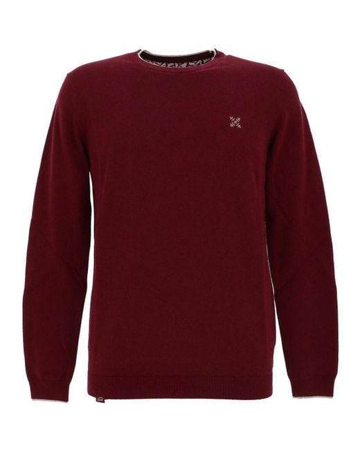 Pull Pull essentiel col rond peroni Oxbow pour homme en coloris Purple