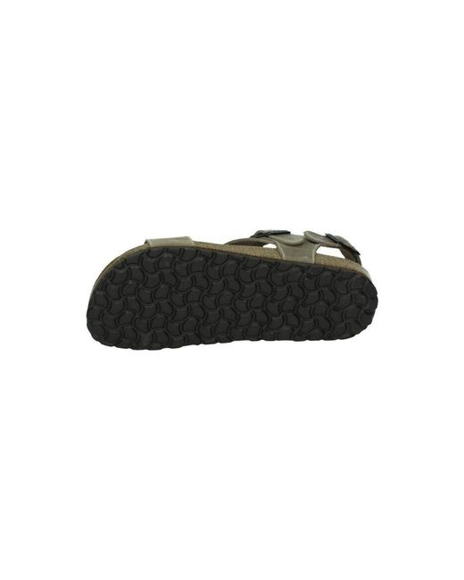 Sandales plates Interbios pour homme en coloris Green