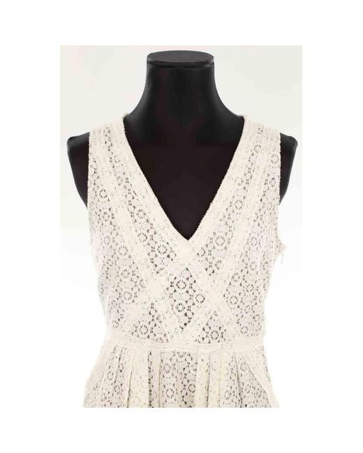 Robe courte Robe en coton Marc Jacobs en coloris Natural