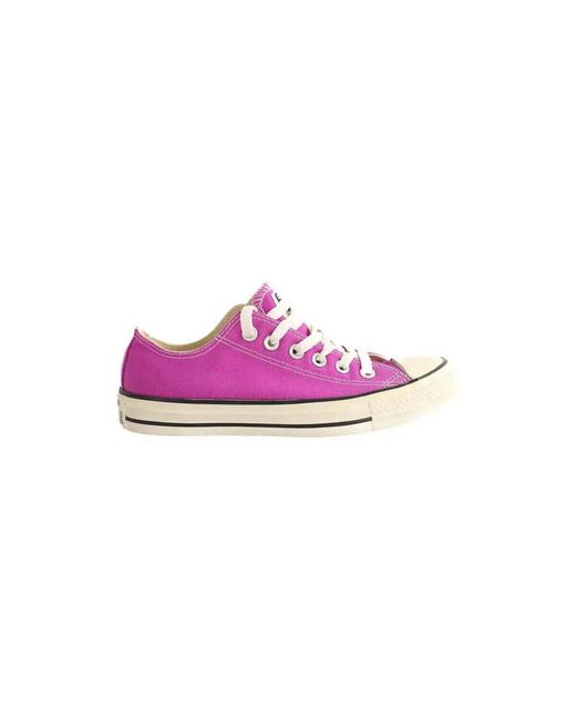 Baskets Basses Baskets Violettes Converse en coloris Pink