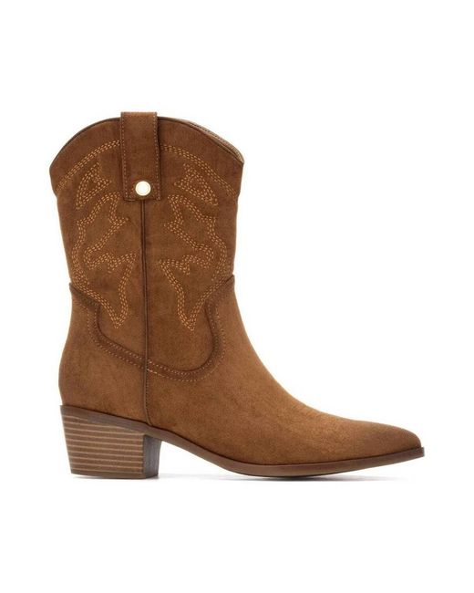 Bottines 14430702 Xti en coloris Brown