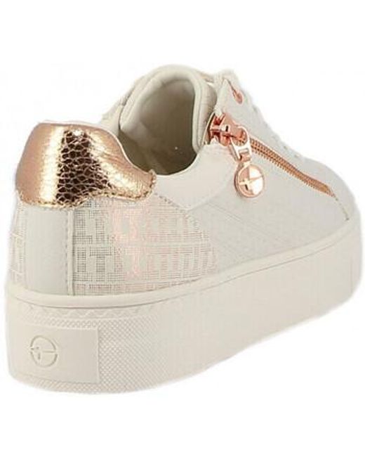 Derbies 23313 Tamaris en coloris White