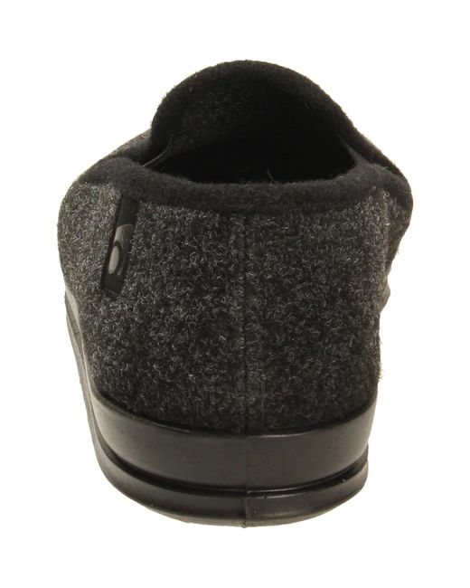 Chaussons Rohde pour homme en coloris Black