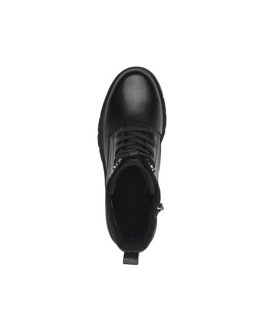Bottines cordino booties Marco Tozzi en coloris Black