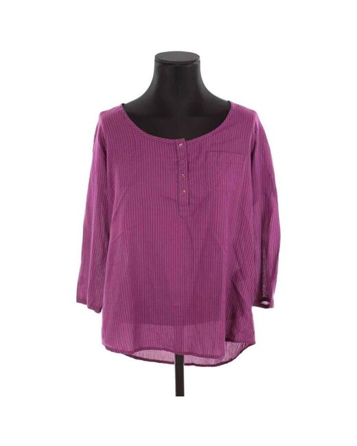 Blouses Blouse en coton Ba&sh en coloris Purple