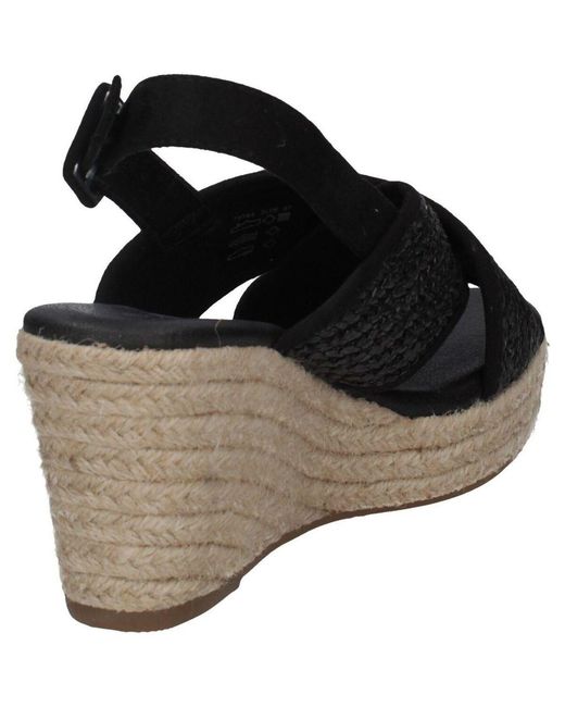 Espadrilles Refresh en coloris Black