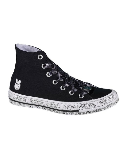Converse Lage Sneakers X Miley Cyrus Chuck Taylor Hi All Star in het Black