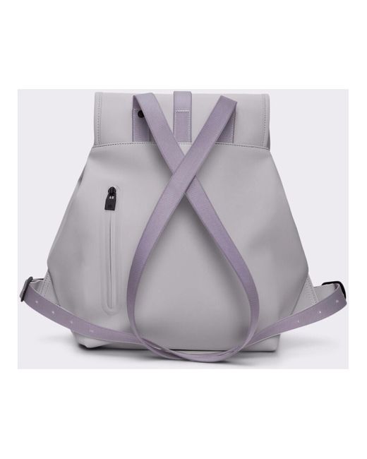 Sac Sac à dos Bucket Backpack gris clair-047117 Rains pour homme en coloris Purple
