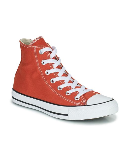 Converse Red Turnschuhe chuck taylor all star seasonal color hi