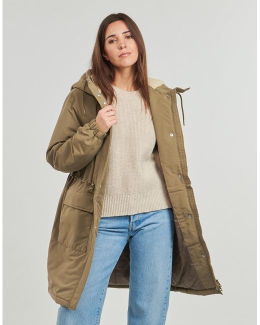 Vero Moda Parka Jas Vmalma in het Green