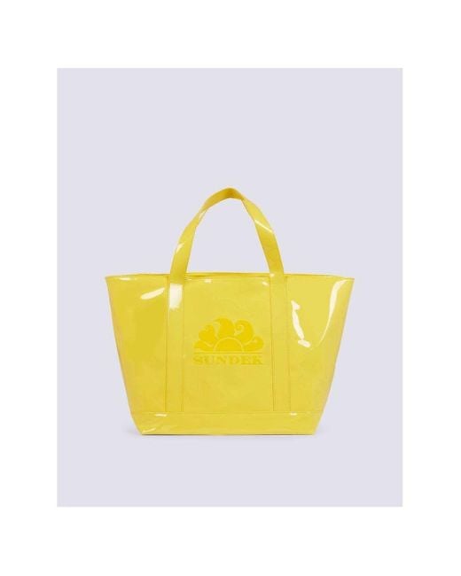 Cabas Sundek en coloris Yellow