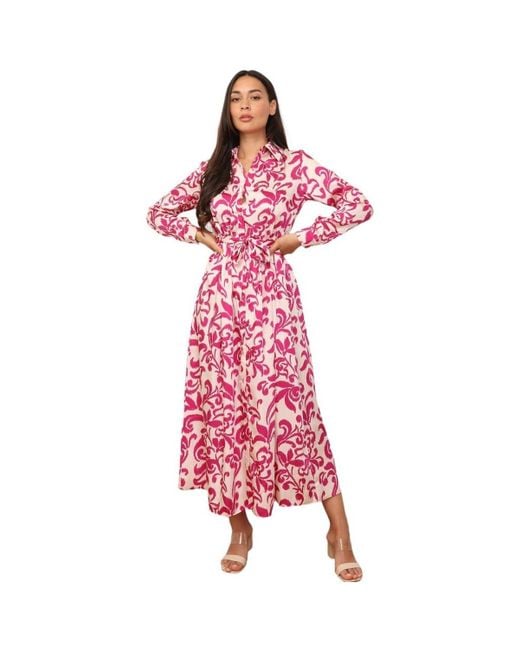 Robe rose la modeuse hotsell