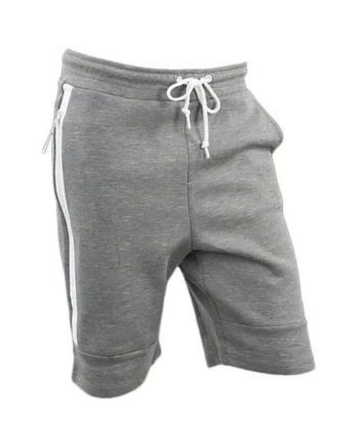 Short Tech Fleece Nike pour homme en coloris Gray