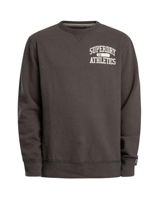 Sweat-shirt Sweat-shirt essentiel athlétique Superdry pour homme en coloris Gray