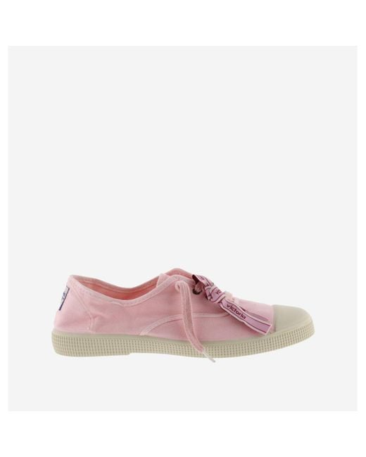 Chaussures TENNIS ANGLAISE 110 TOILE VIEILLIE DREC BRACELET 1661103 Victoria pour homme en coloris Pink