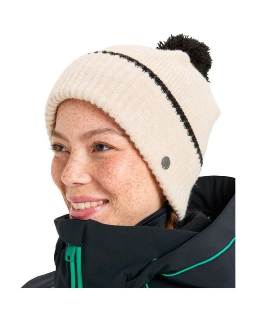 Bonnet Peak Chic Roxy en coloris Natural