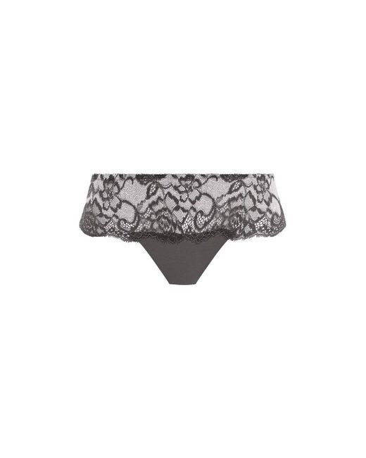 Wacoal Strings String Femme Florilege in het Gray