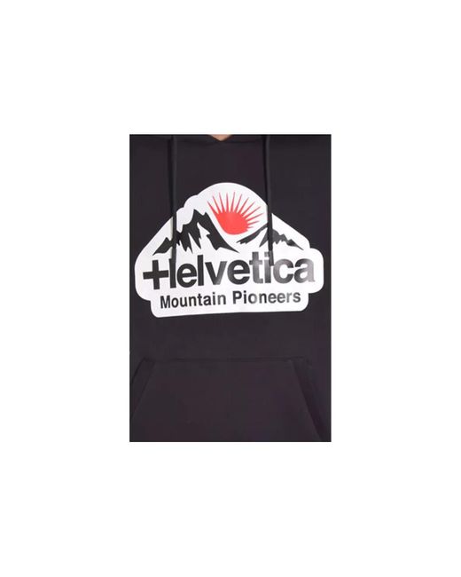 Sweat-shirt DIEPPE Helvetica pour homme en coloris Black