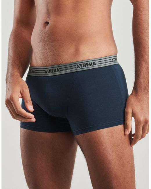 Boxers BASIC COTON Pack de 4 Athena pour homme en coloris Green