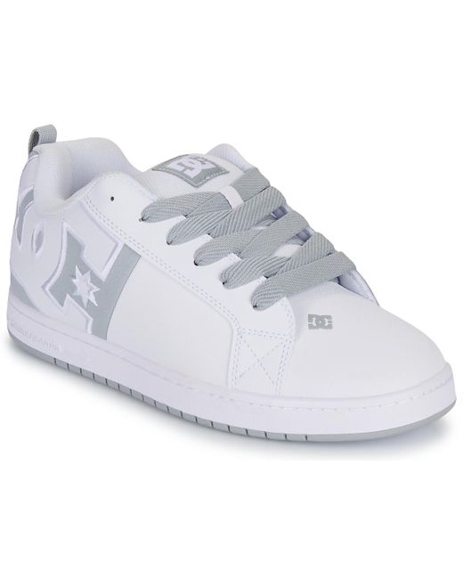 Baskets basses COURT GRAFFIK SQ DC Shoes pour homme en coloris White