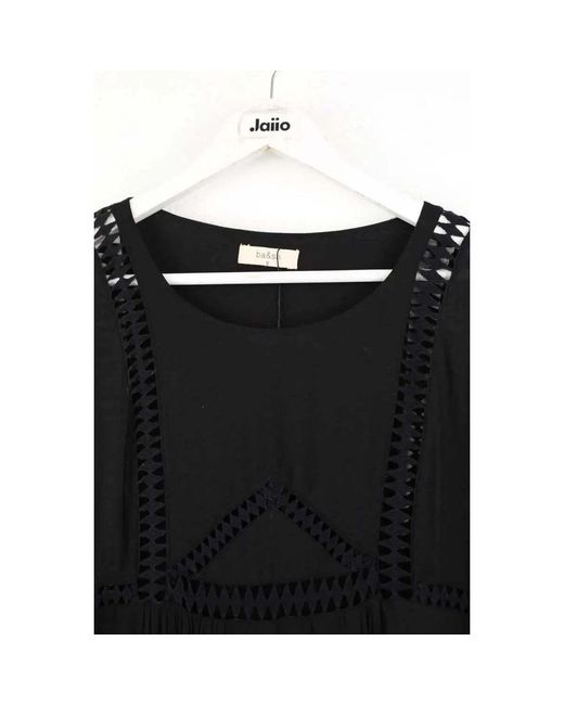 Robe courte Robe noire Ba&sh en coloris Black