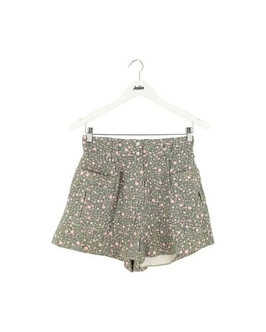 Short Mini Short Maje en coloris Gray