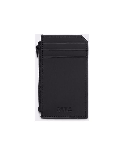 Sac Porte-cartes Card wallet noir-047122 Rains en coloris Black