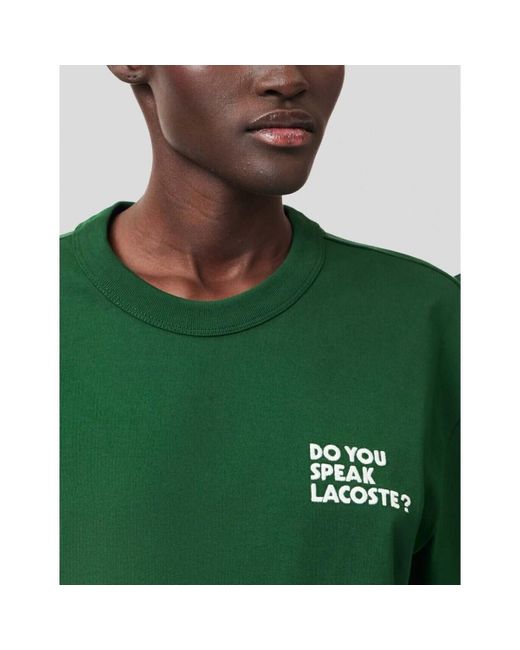 T-shirt Lacoste pour homme en coloris Green