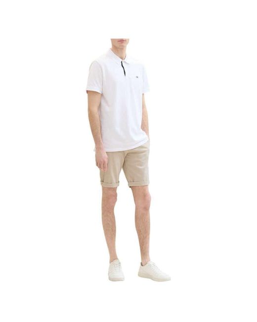 Short 162776VTPE24 Tom Tailor pour homme en coloris Natural